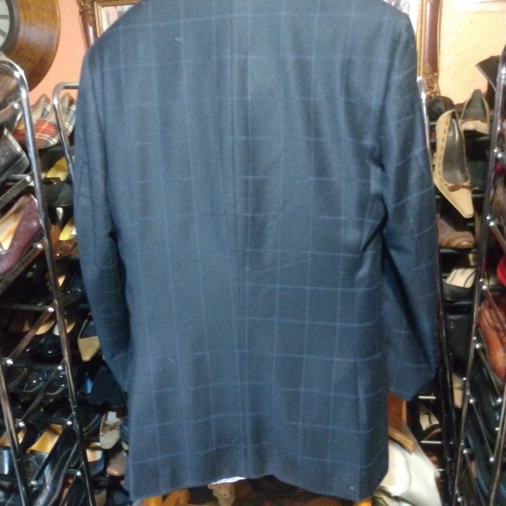 Burberry of London Navy 3Btn/2Vents Sport Jacket 40R (42)